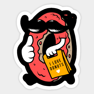 Mr Donuts Sticker